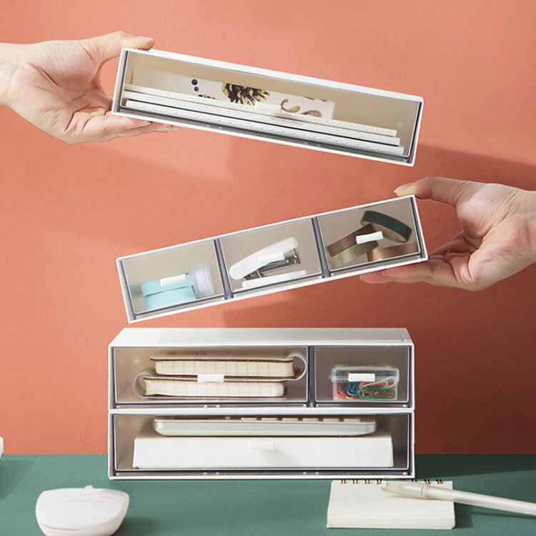 Drawer storage compartment, kitchen tableware sorting basket, compartment desktop, cosmetics, drawer type classification, free combination