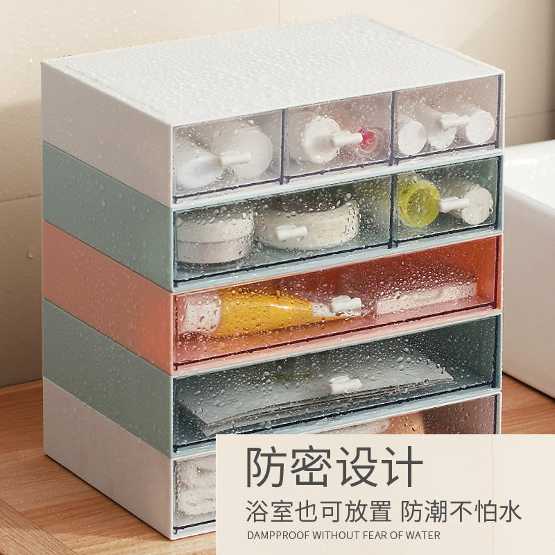 Drawer storage compartment, kitchen tableware sorting basket, compartment desktop, cosmetics, drawer type classification, free combination