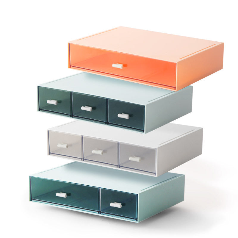 Drawer storage compartment, kitchen tableware sorting basket, compartment desktop, cosmetics, drawer type classification, free combination