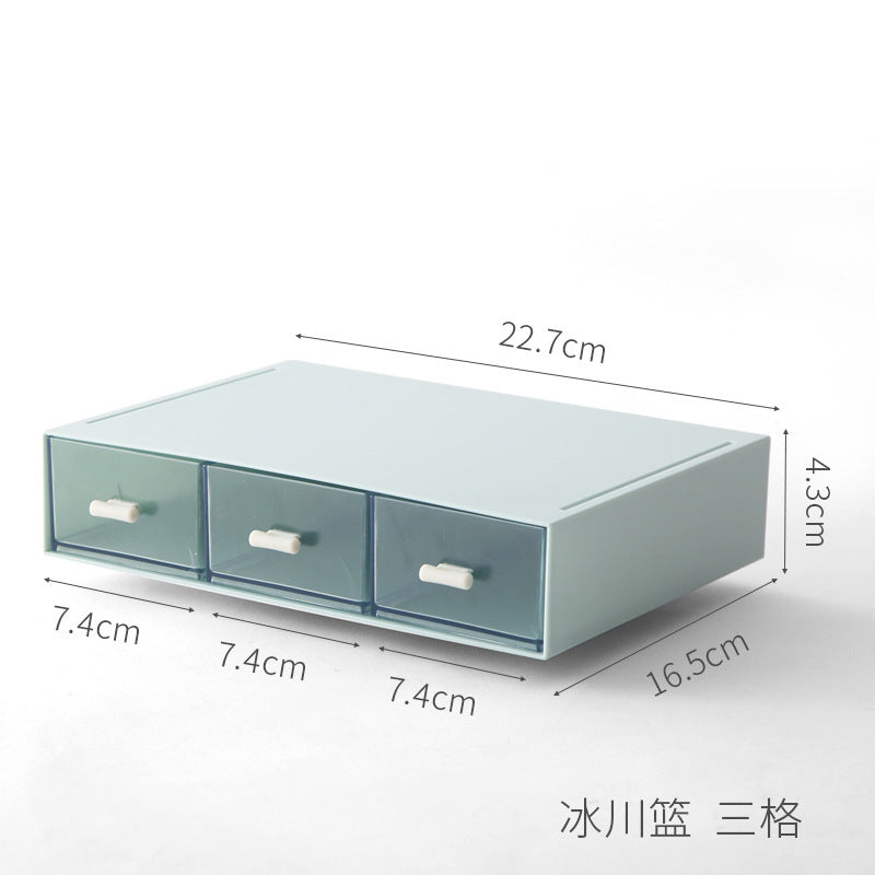 Drawer storage compartment, kitchen tableware sorting basket, compartment desktop, cosmetics, drawer type classification, free combination