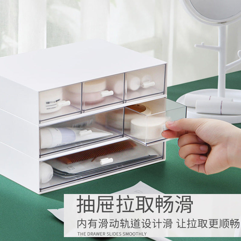 Drawer storage compartment, kitchen tableware sorting basket, compartment desktop, cosmetics, drawer type classification, free combination