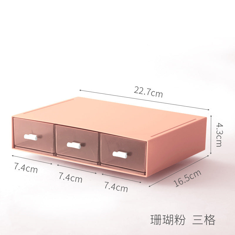 Drawer storage compartment, kitchen tableware sorting basket, compartment desktop, cosmetics, drawer type classification, free combination