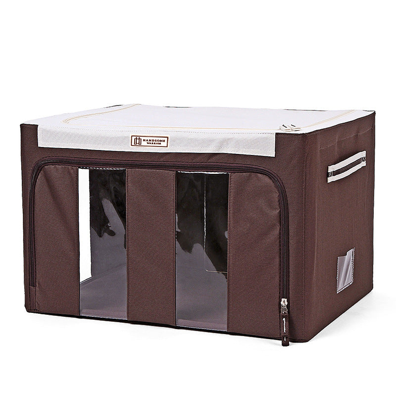 Pasilon 100L Waterproof Oxford Cloth Storage Box - Foldable Clothes Container