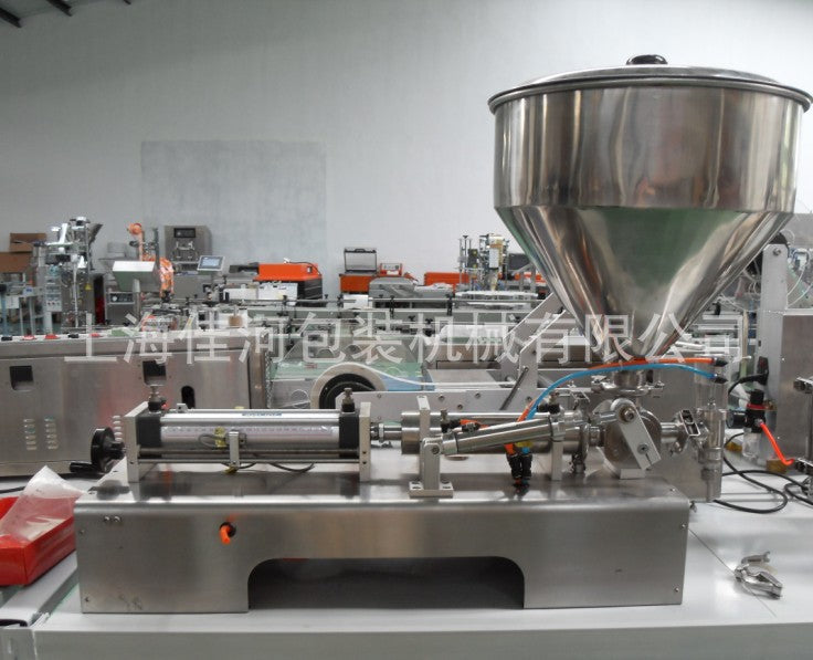 Filling machines, paste filling machines, and filling speeds can be adjusted freely