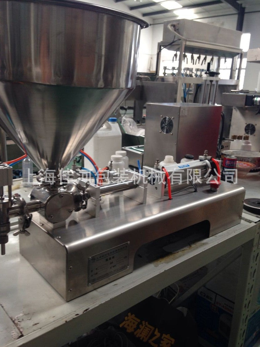 Filling machines, paste filling machines, and filling speeds can be adjusted freely