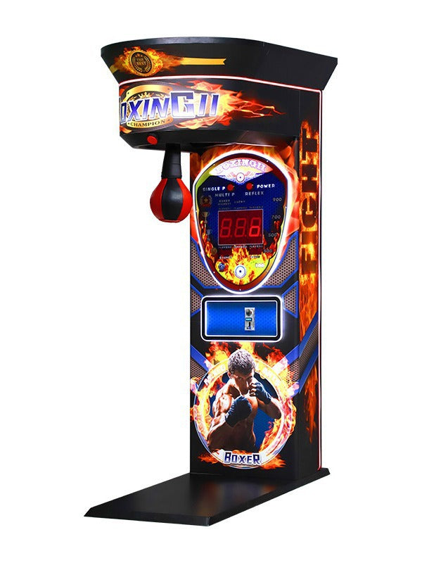 Commercial boxing machine, game machine, Dragon Fist 3, Hercules, boxing dynamometer, mental catharsis, boxing, video game machine
