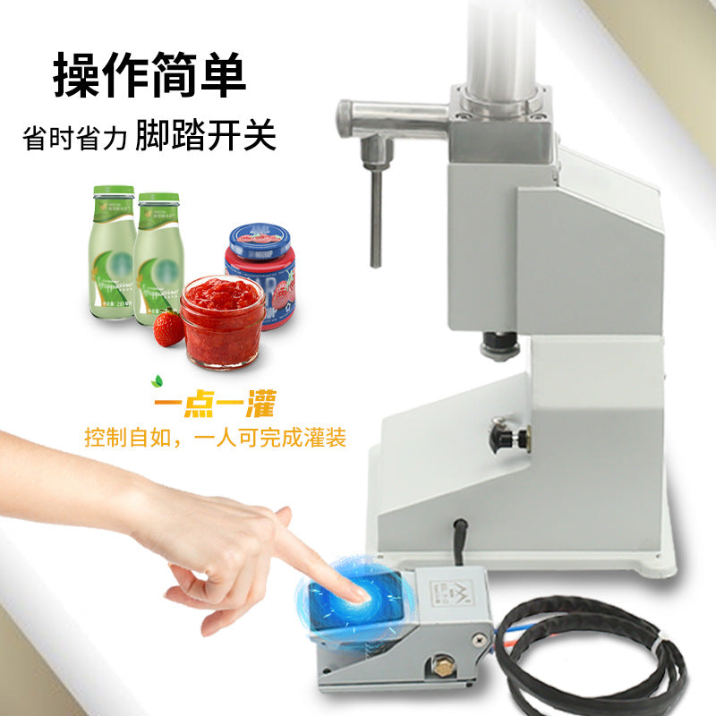 Xinkong A02 Pneumatic Filling Machine – Paste, Honey & Viscous Liquid Filler (5–50ml / 10–100ml)