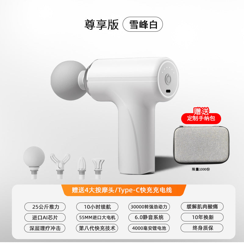 Mini Portable Electric Massage Gun - Compact Cervical Spine Muscle Massager