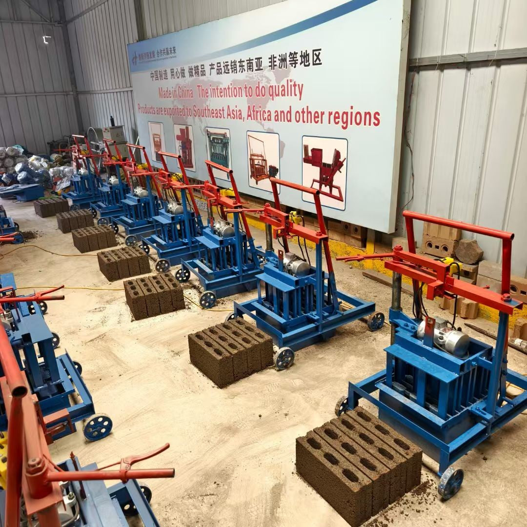 Small cement brick machine, concrete block equipment, manual type, small cement brick machine, no tray board machinery