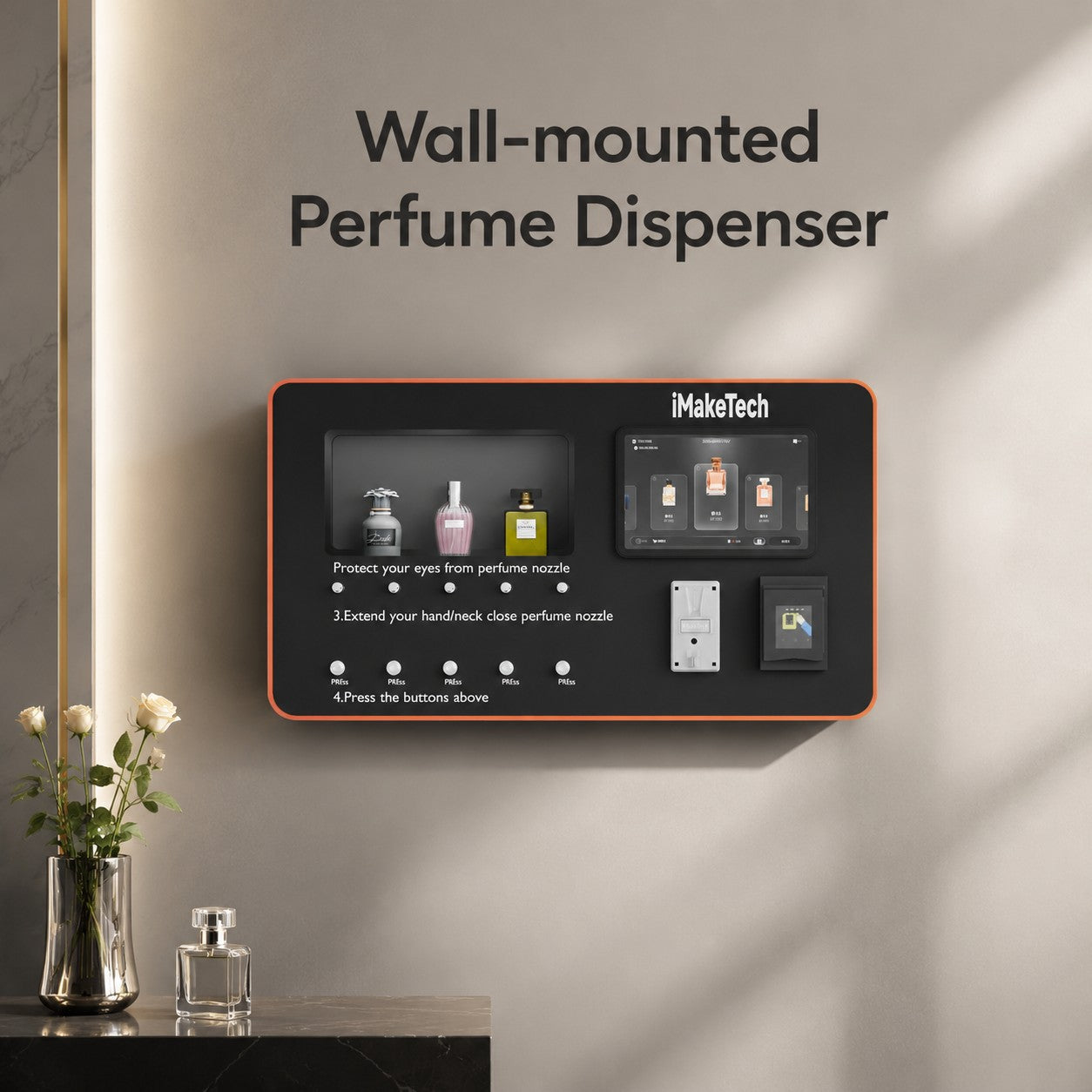 WL-XSJ130 Automatic Perfume Vending Machine – Sleek Self-Service Fragrance Dispenser for Hotel Lobbies & Commercial Venues