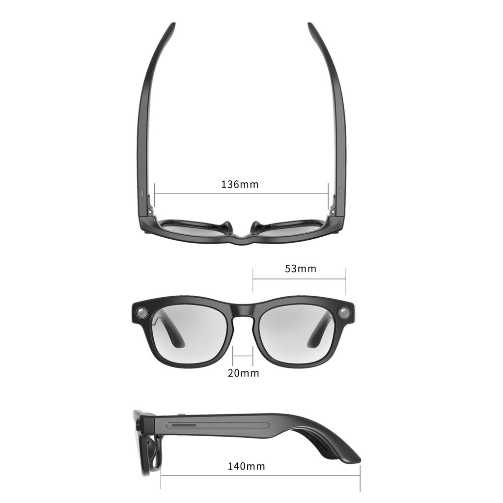 New Ray-Ban Meta smart AI Bluetooth glasses 5 million photos, black technology, voice wake-up photography, AI recognition
