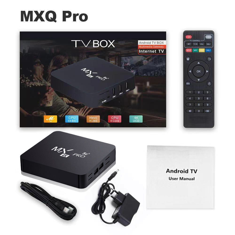 5G Ultra HD 4K Magic TV Box with Phone Screen Mirroring and Dual-Band WiFi