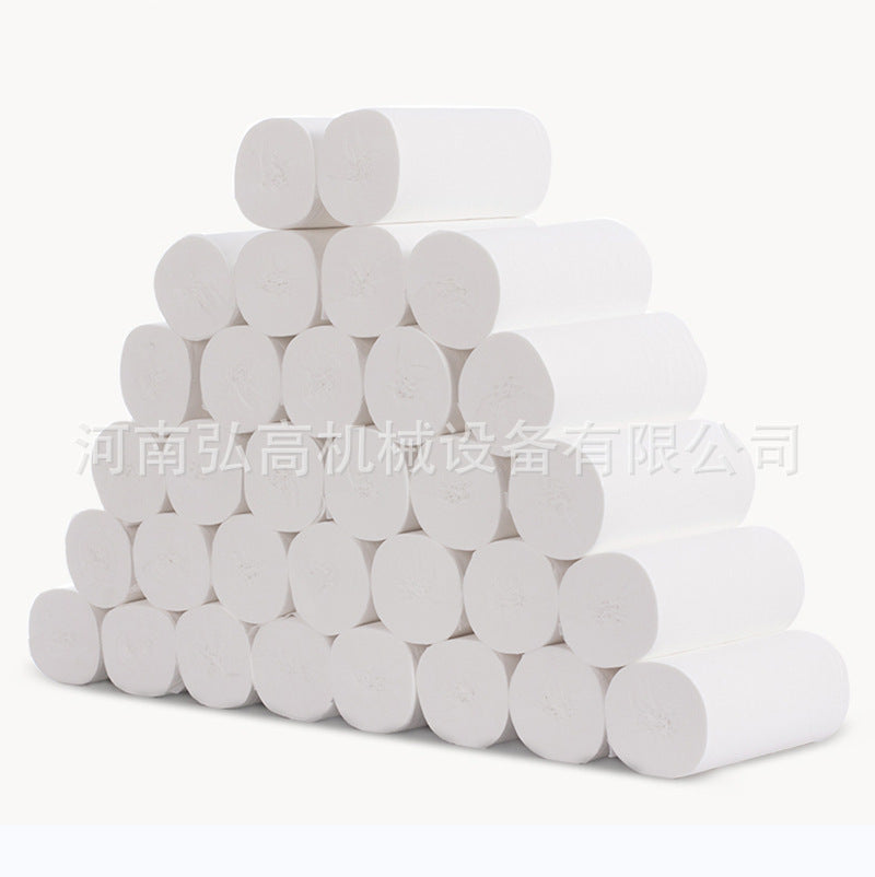 2200 Model Toilet Paper Rewinding Production Line – Small Roll Paper Manufacturing Equipment (Manual / Automatic Cutting)