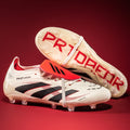 Falcon 25 Junior Soccer Shoes Men's Big Tongue Sub-High End Macy No Shoelaces FG Long Spikes Soccer Boots TF Crushed Studs