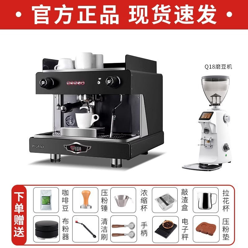 Wega Pegaso Commercial E61 Espresso Machine – Electro-Control, Single & Double Group Head (White / Black / Silver)