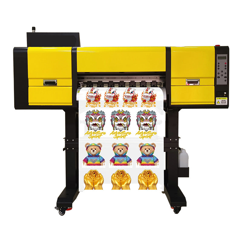 DTF crystal label printer AB film mobile phone case hot stamping silver hot stamping printing machine Epson printhead UV printer