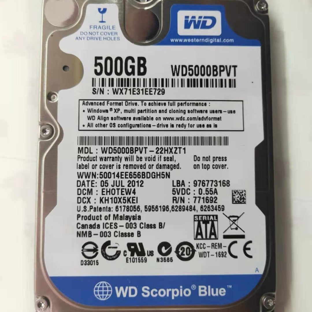 2.5-Inch SATA Internal Laptop HDD - High Performance Multi-Capacity Hard Drive