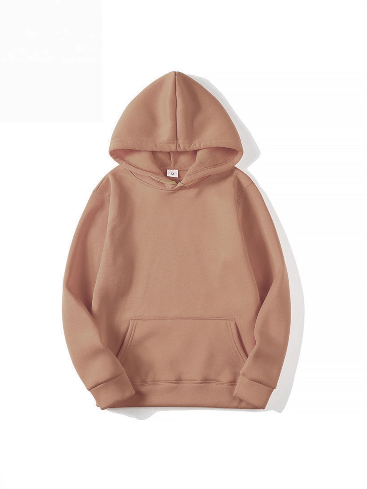 Men's Heavyweight Thickened Fluffy Jacket Fleece Pullover Hoodie - Casual Winter Streetwear Sweatshirt