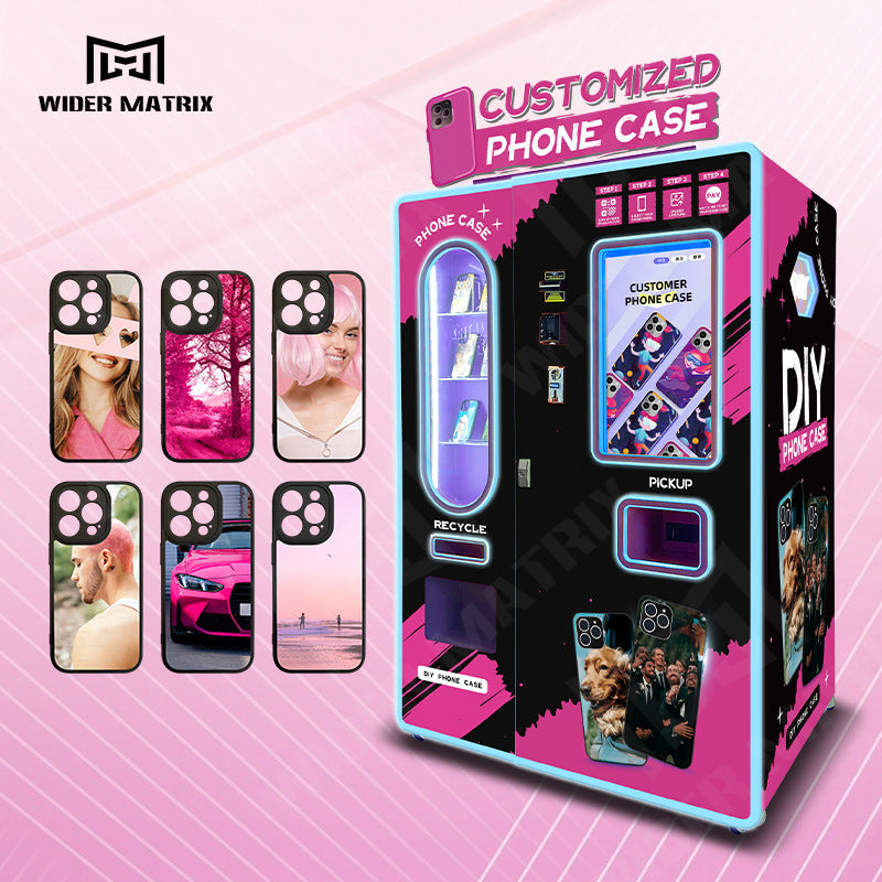 Smart vending machine factory, commercial unmanned vending machine, DIY phone case, fully automatic phone case printing vending machine