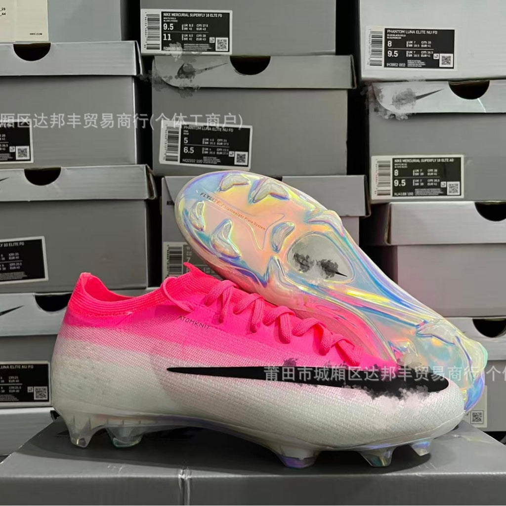 New CR Ronaldo Assassin 17FG low-top Vapor soccer boots for men and women, full-sole air-cushioned sneakers