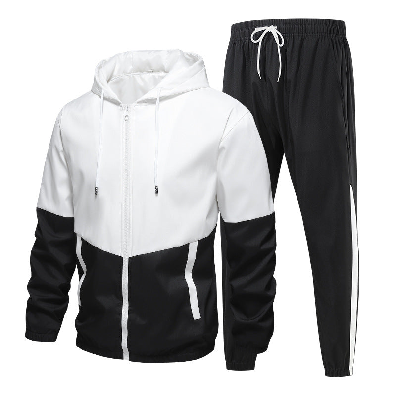Men's Modern Tailored Casual Jacket Sport Suit Set - Fashion Forward Two-Piece Set