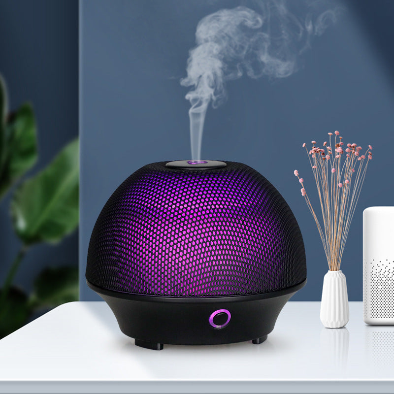 Wrought Iron Vintage Aroma Diffuser - Ambient LED Essential Oil Humidifier