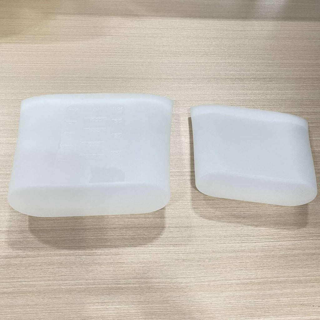 Spot silicone fresh-keeping bag with graduated household food sealed bag can be kept fresh repeatedly, easy to clean, simple fresh-keeping bag