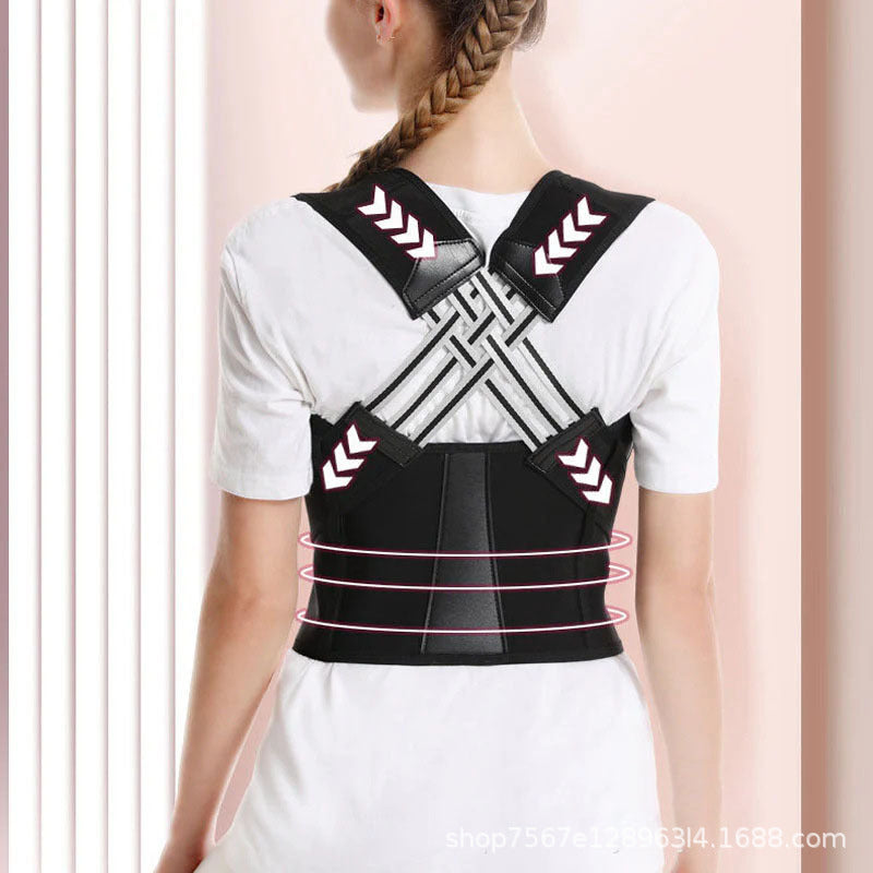 Breathable Back Support Posture Corrector - Anti-Hunchback Orthotic Brace