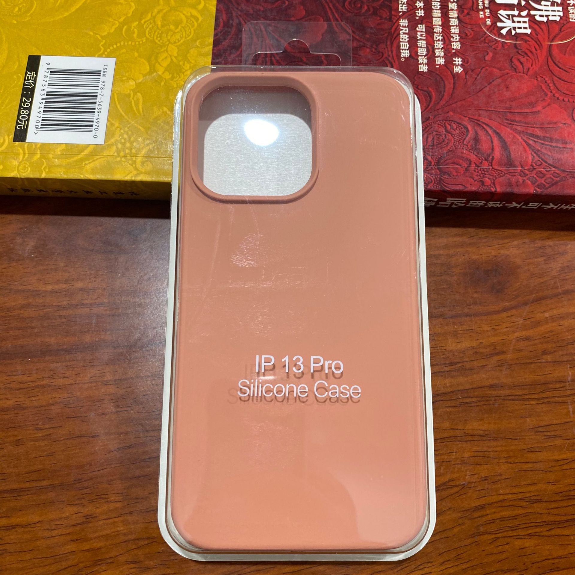 Liquid Silicone Protective Case Slim Phone Cover Pack for iPhone 15 and 16 Pro Max