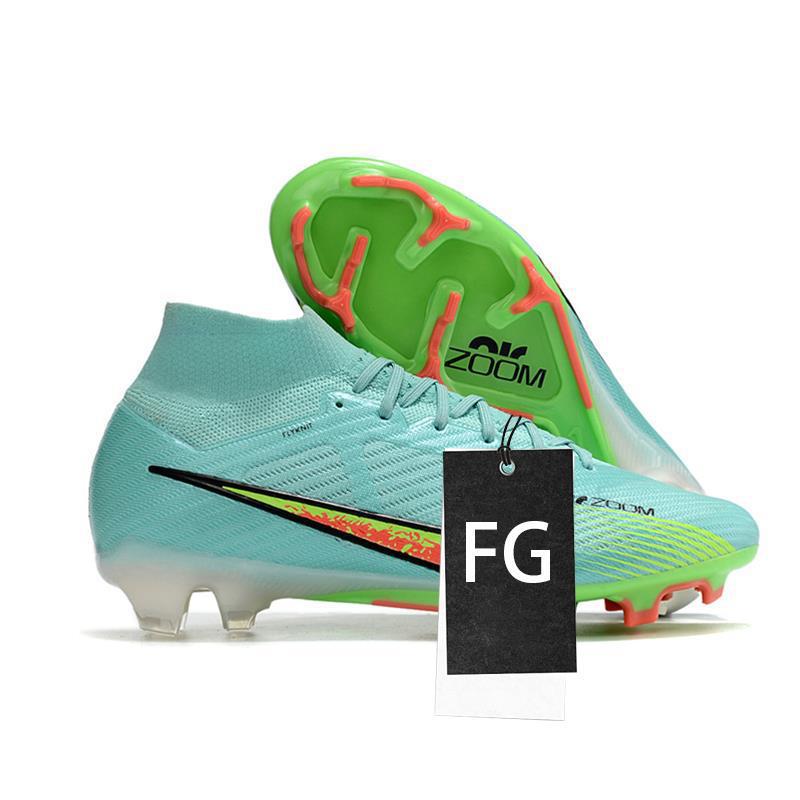 Assassin 15 High Top Built-in Full Air Cushion Waterproof Knit FG Adult Training AG Soccer Boots TF Crushed Nails Short Studs