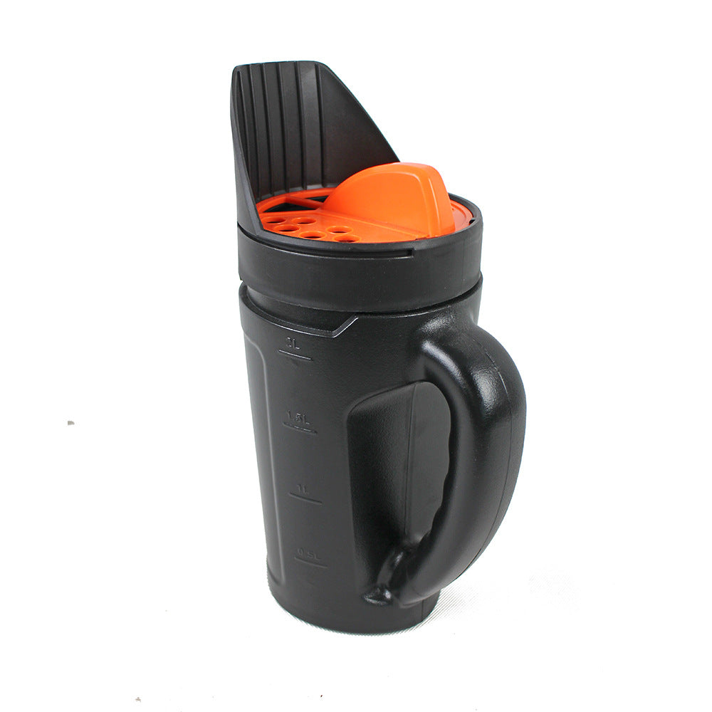 Handheld Lawn Seed & Fertilizer Spreader - Multi-Purpose Garden Seeding Pot Shaker