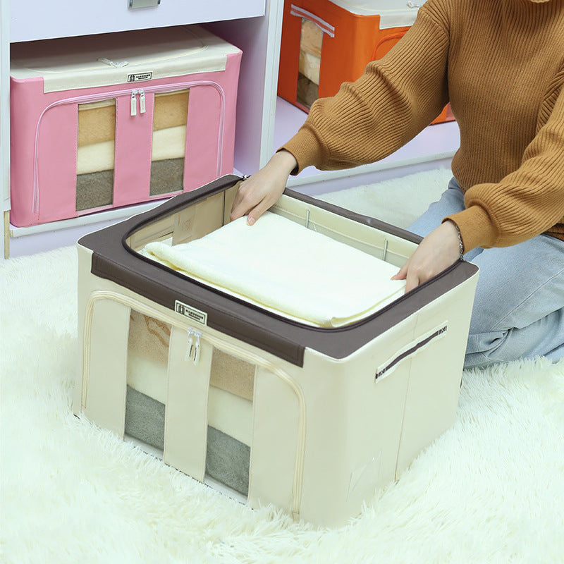 Pasilon 100L Waterproof Oxford Cloth Storage Box - Foldable Clothes Container