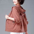 Women's Lightweight Sun Protection Short Coat - UV Protective Breathable Summer Jacket