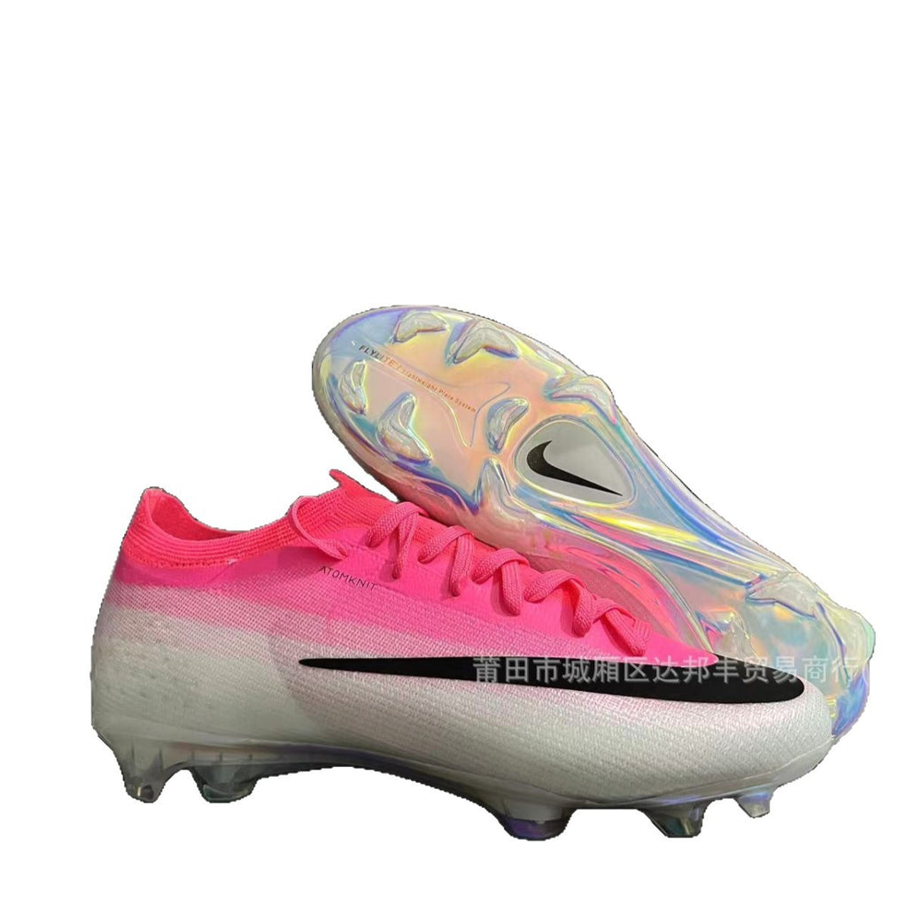 New CR Ronaldo Assassin 17FG low-top Vapor soccer boots for men and women, full-sole air-cushioned sneakers