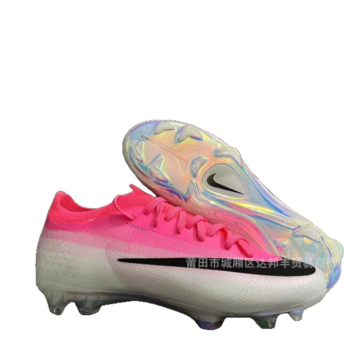 New CR Ronaldo Assassin 17FG low-top Vapor soccer boots for men and women, full-sole air-cushioned sneakers
