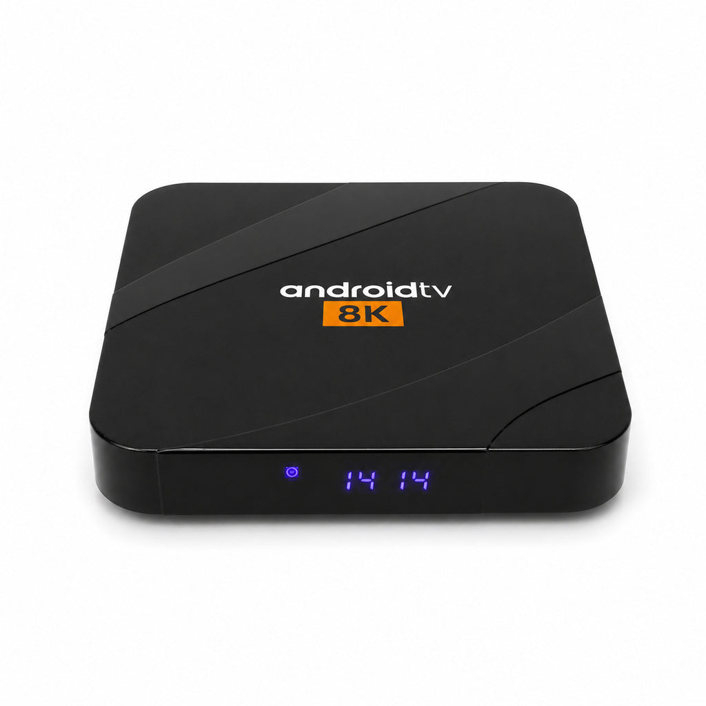 Allwinner H618 TV Box 4+32GB Android 14 Network Set-top Box WiFi 6 Bluetooth Voice Remote Control 8K HD