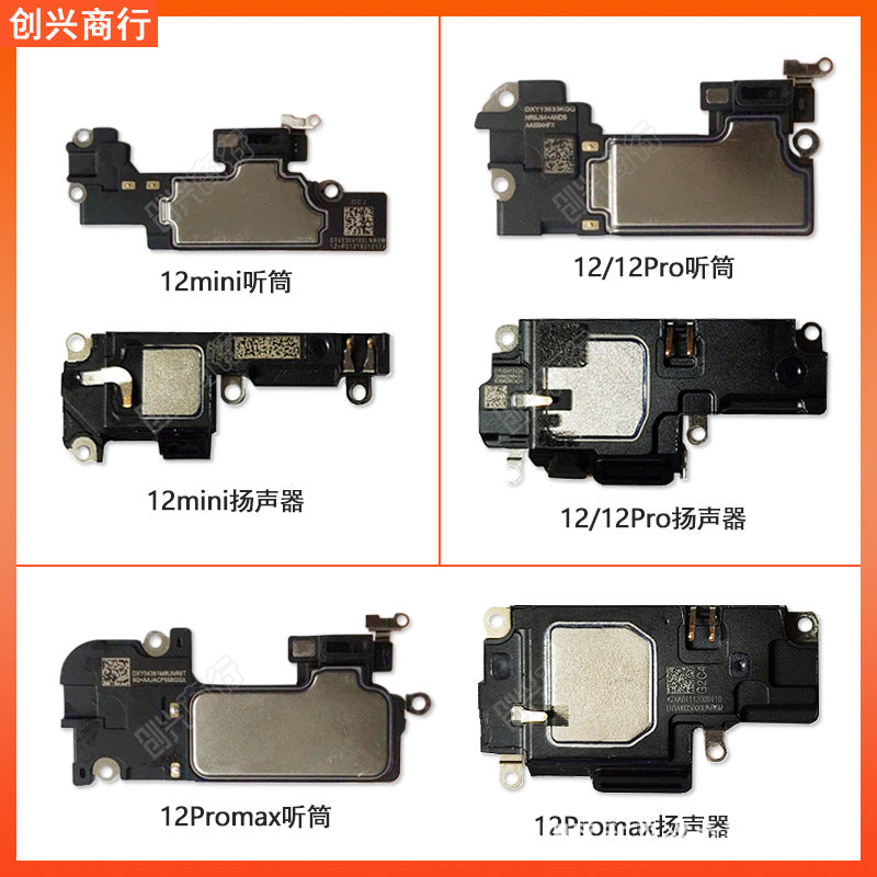 iPhone OEM Earpiece Speaker Replacement Kit for X XR XS Max 11 12 13 Series