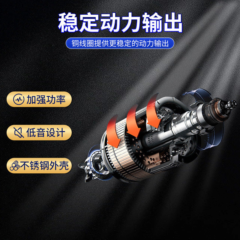 Cross-border multi-functional juicer, kitchen electric stainless steel large capacity juicer, juice separation and mixer, customization