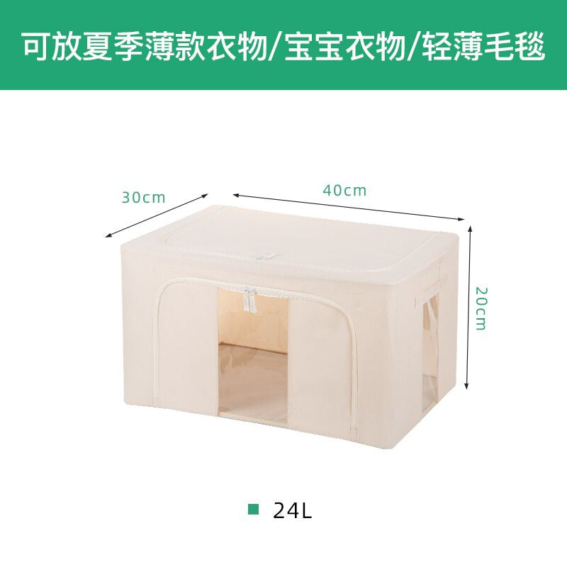 Anqin Dustproof Oxford Cloth Quilt Storage Bag - Foldable Winter Clothes Organizer