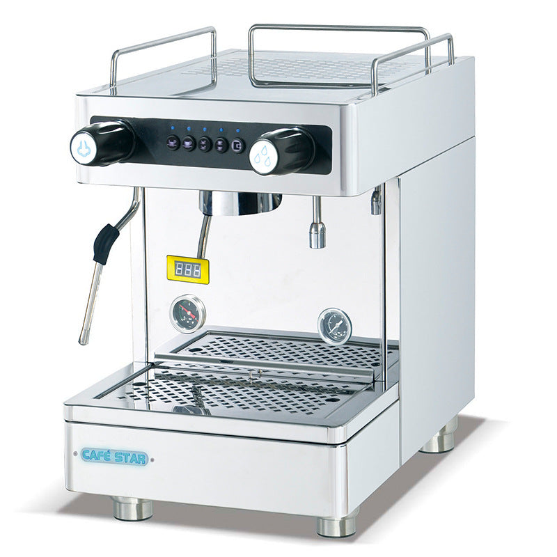 Cafe Star K101T / K102T Commercial Italian Semi-Automatic Espresso Machine – Rotary Pump, Dual Boiler