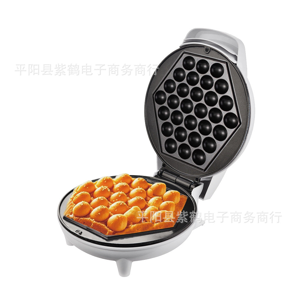Mini Non-Stick Electric Donut Machine - Compact Breakfast Cake Maker