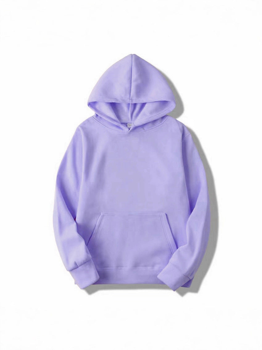 Men's Heavyweight Thickened Fluffy Jacket Fleece Pullover Hoodie - Casual Winter Streetwear Sweatshirt