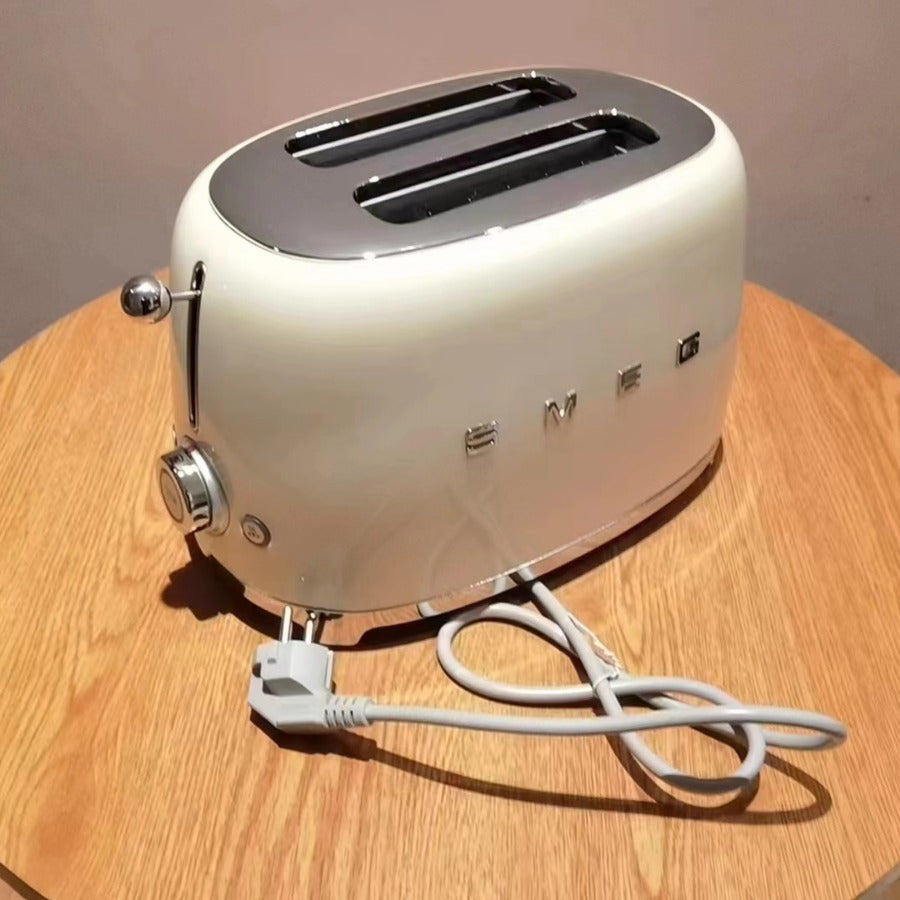 SMEG TSF01 Retro Multi-Function Stainless Steel Toaster - Italian Vintage Breakfast Machine