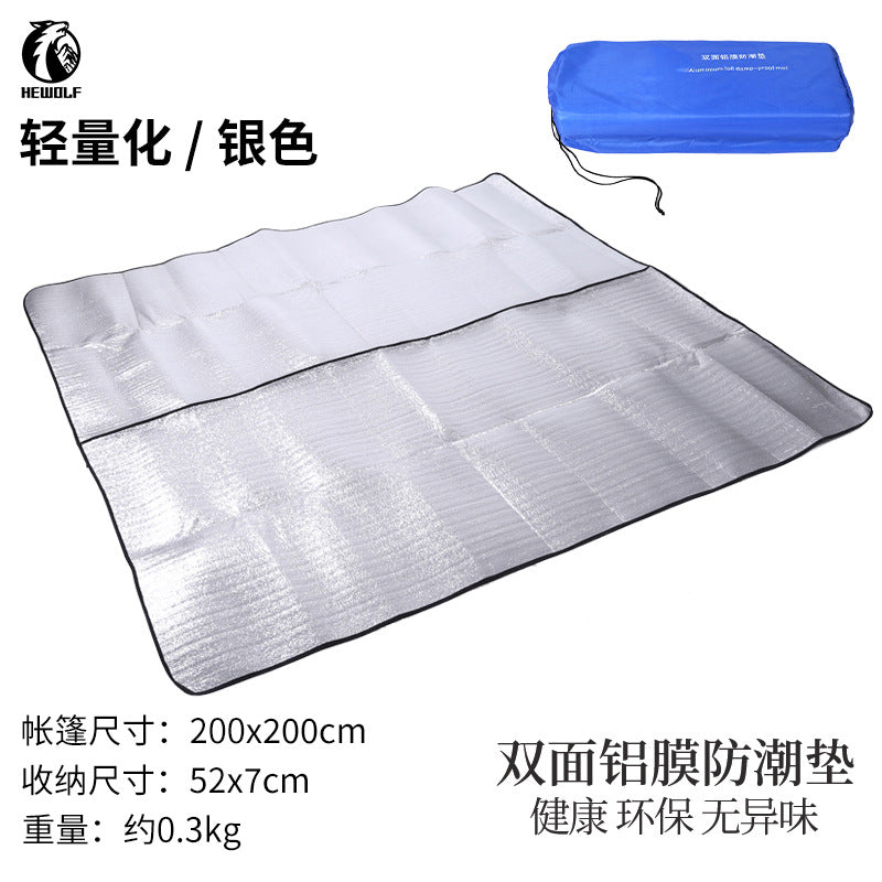 Male Wolf Automatic Vinyl Folding Tent - Portable Double Layer Camping Set