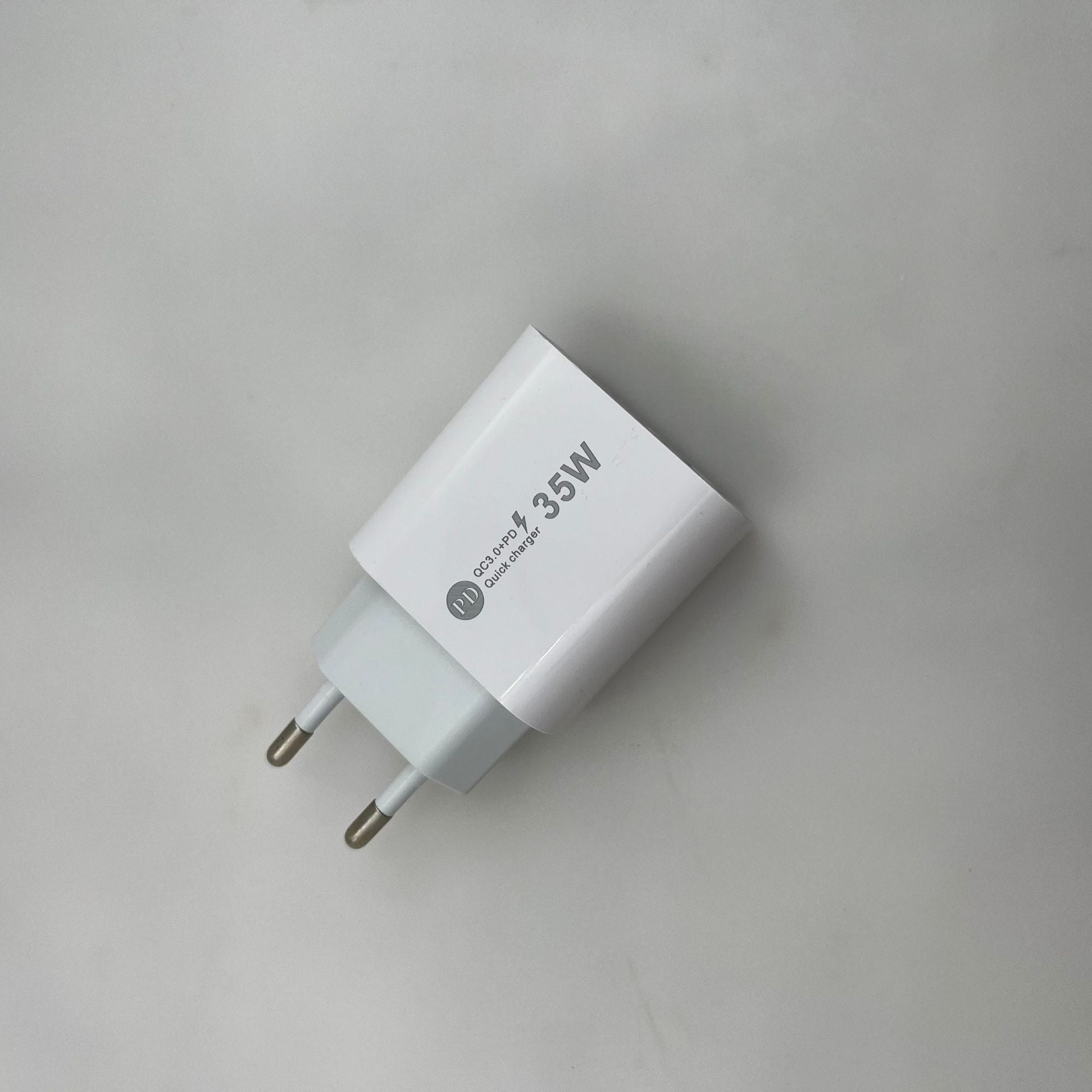 Dual Port 20W USB-A & USB-C PD Fast Charger Set - European Spec Wall Adapter