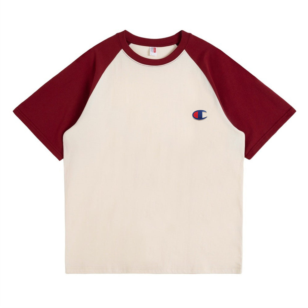 Unisex Loose Fit Embroidered Cotton Short-Sleeve T-Shirt - Premium Minimalist Streetwear Top