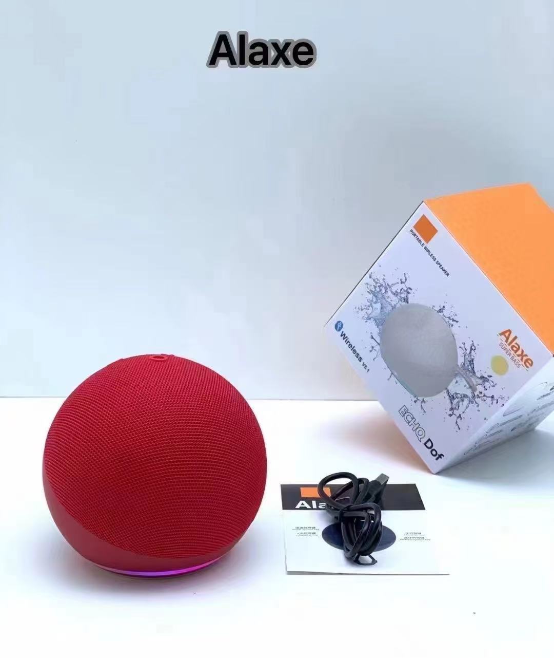 Wireless Fabric Mesh Mini Bluetooth Speaker - Portable Desktop Subwoofer
