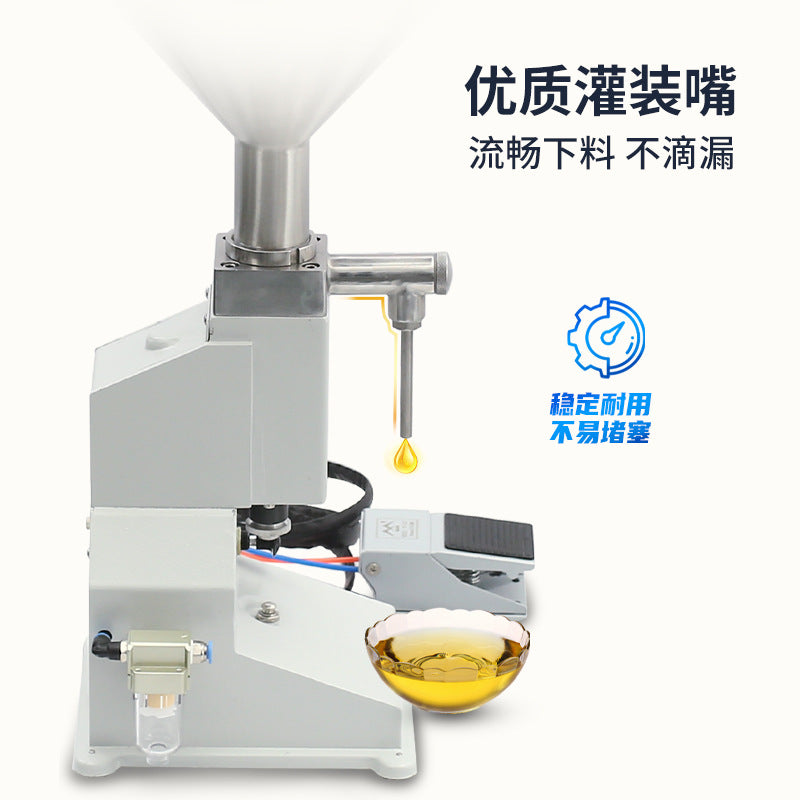 Xinkong A02 Pneumatic Filling Machine – Paste, Honey & Viscous Liquid Filler (5–50ml / 10–100ml)