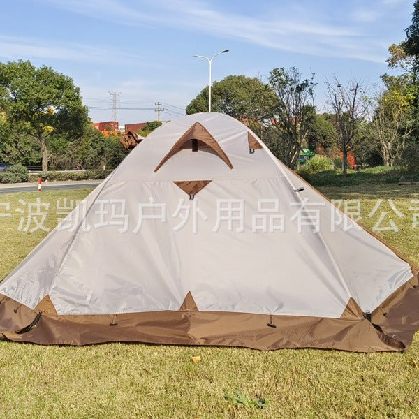 Lightweight Rainstorm-Resistant Outdoor Hiking Tent 2-4 Person Camping Shelter