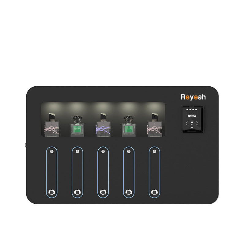 Wall-Mounted Intelligent Perfume & Aromatherapy Vending Machine – Automatic Self-Service Fragrance Dispenser (Black / Custom)